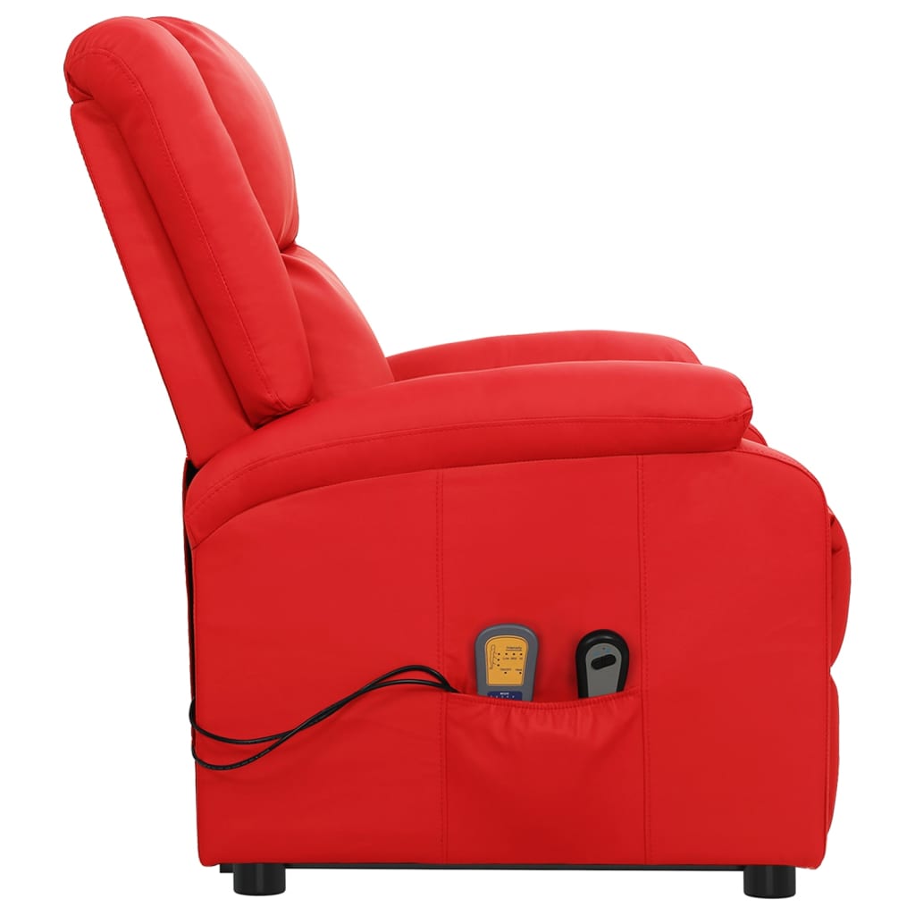 Sta-Op-Massagestoel Kunstleer