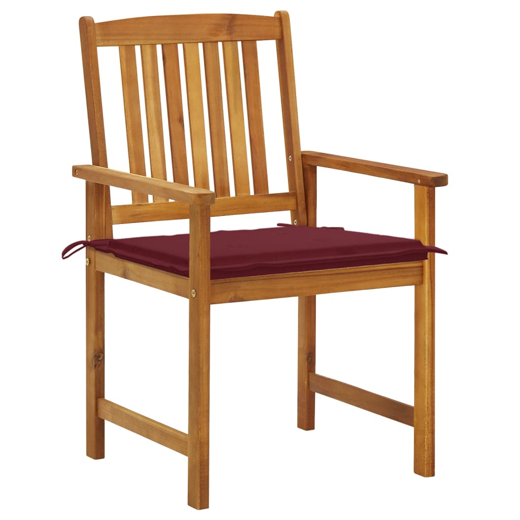 Tuinstoelen Met Kussens Massief Acaciahout