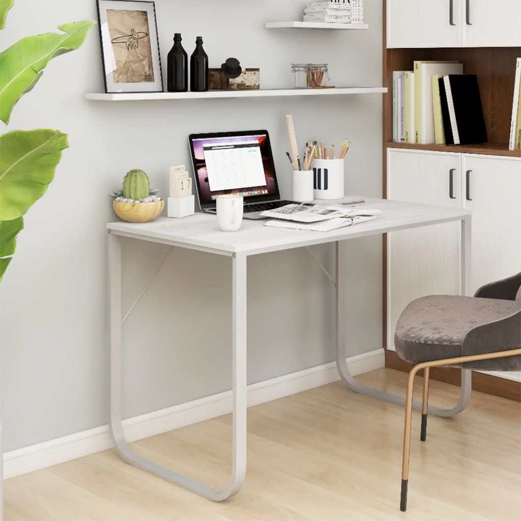 Computerbureau 110X60X73 Cm Spaanplaat Kleurig