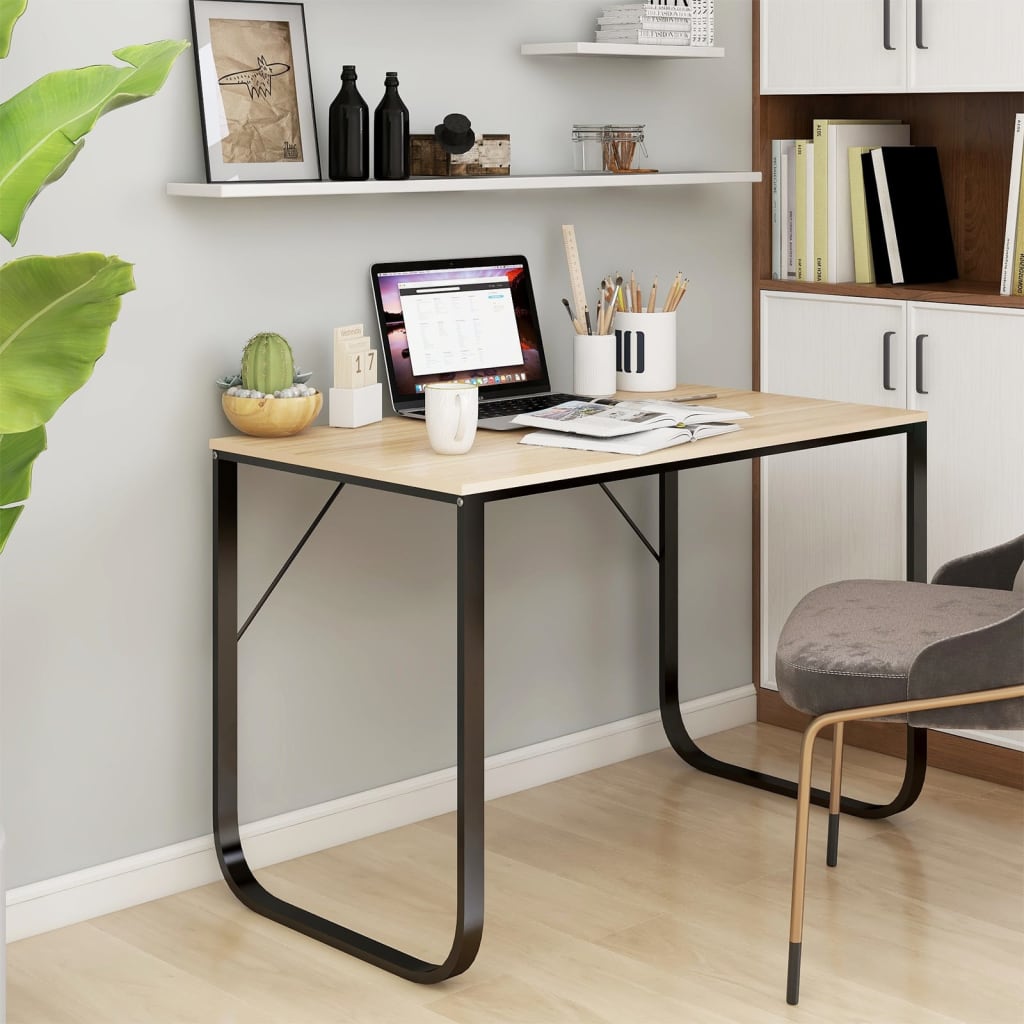 Computerbureau 110X60X73 Cm Spaanplaat Kleurig