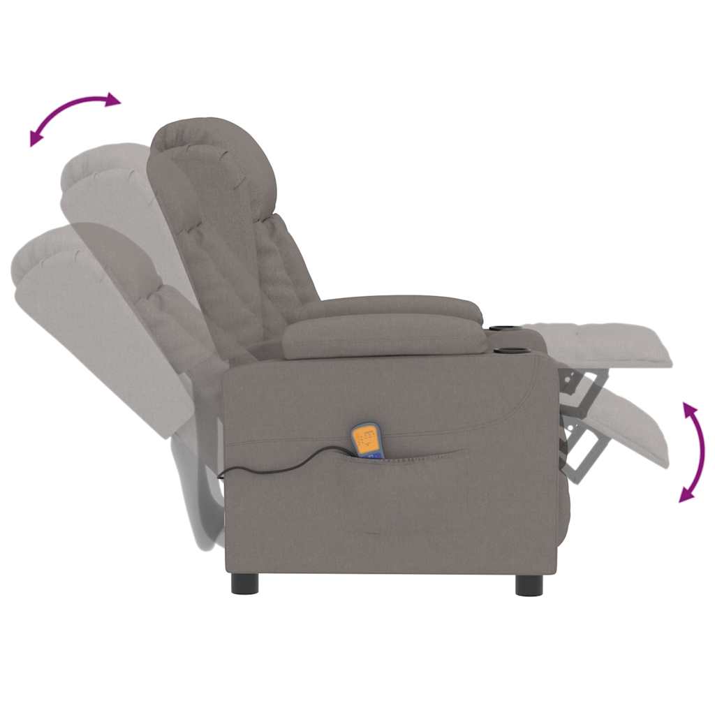 Massagestoel Stof