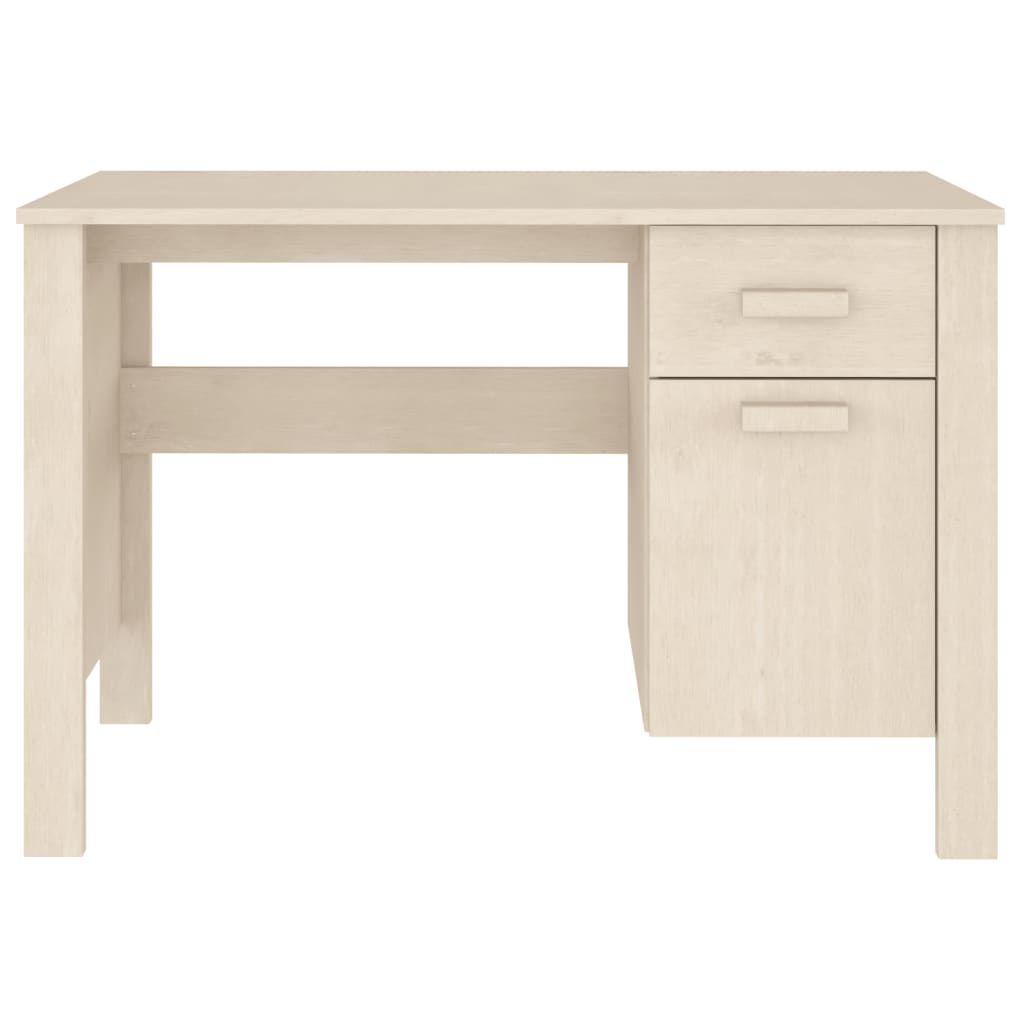 Bureau Hamar 113X50X75 Cm Massief Grenenhout