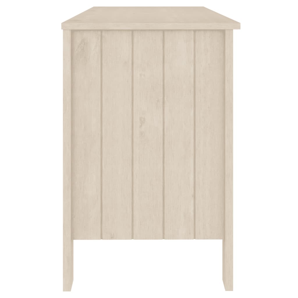 Bureau Hamar 113X50X75 Cm Massief Grenenhout