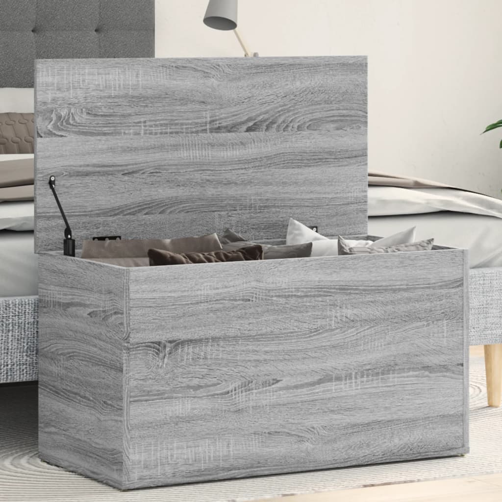 Opbergkist Bewerkt Hout