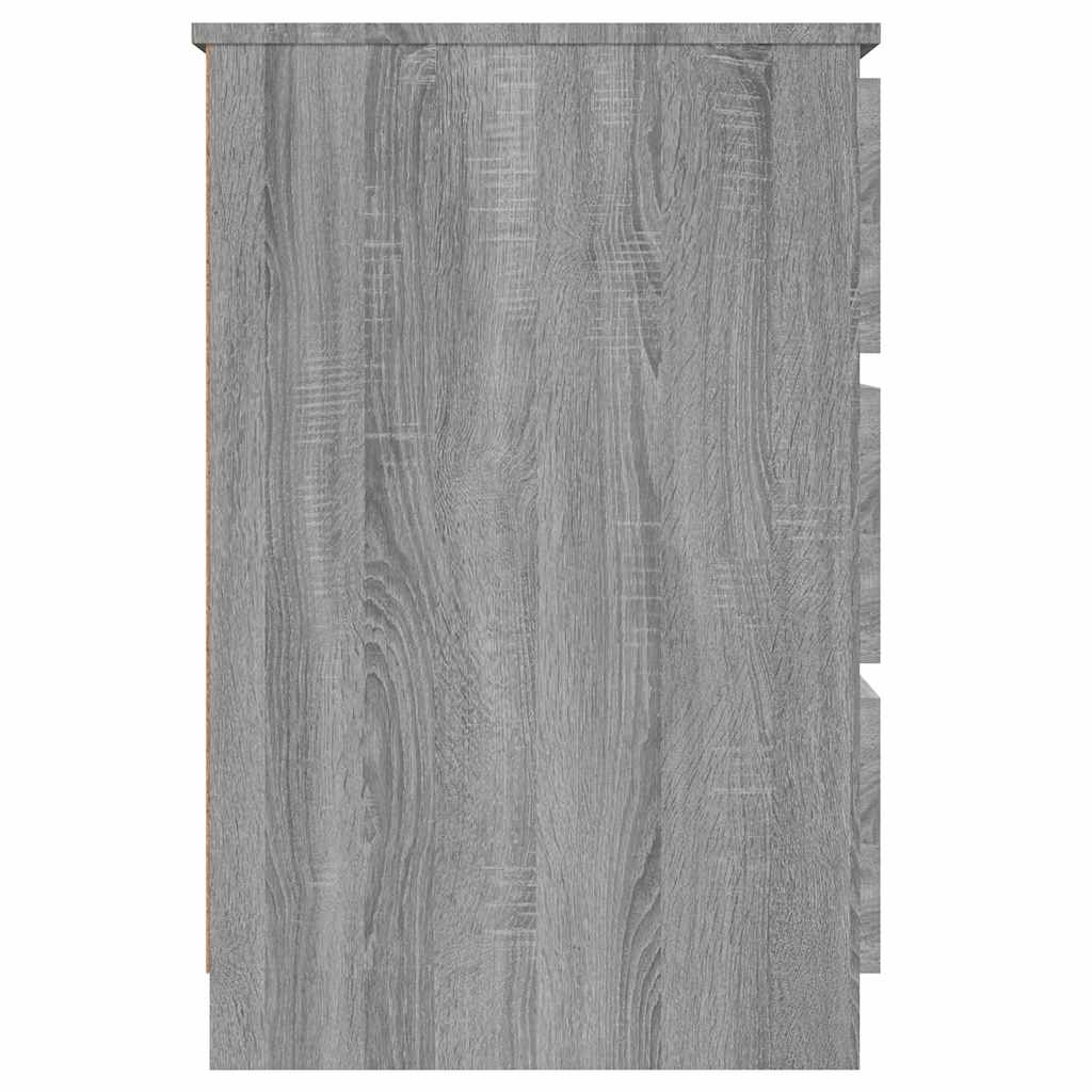 Bureau 140X50X77 Cm Bewerkt Hout Eikenkleurig