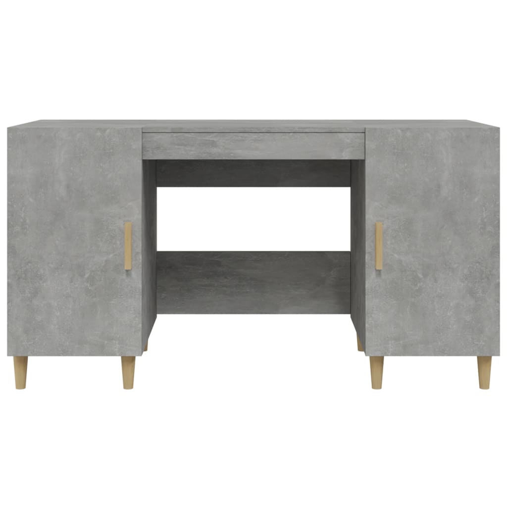 Bureau 140X50X75 Cm Bewerkt Hout