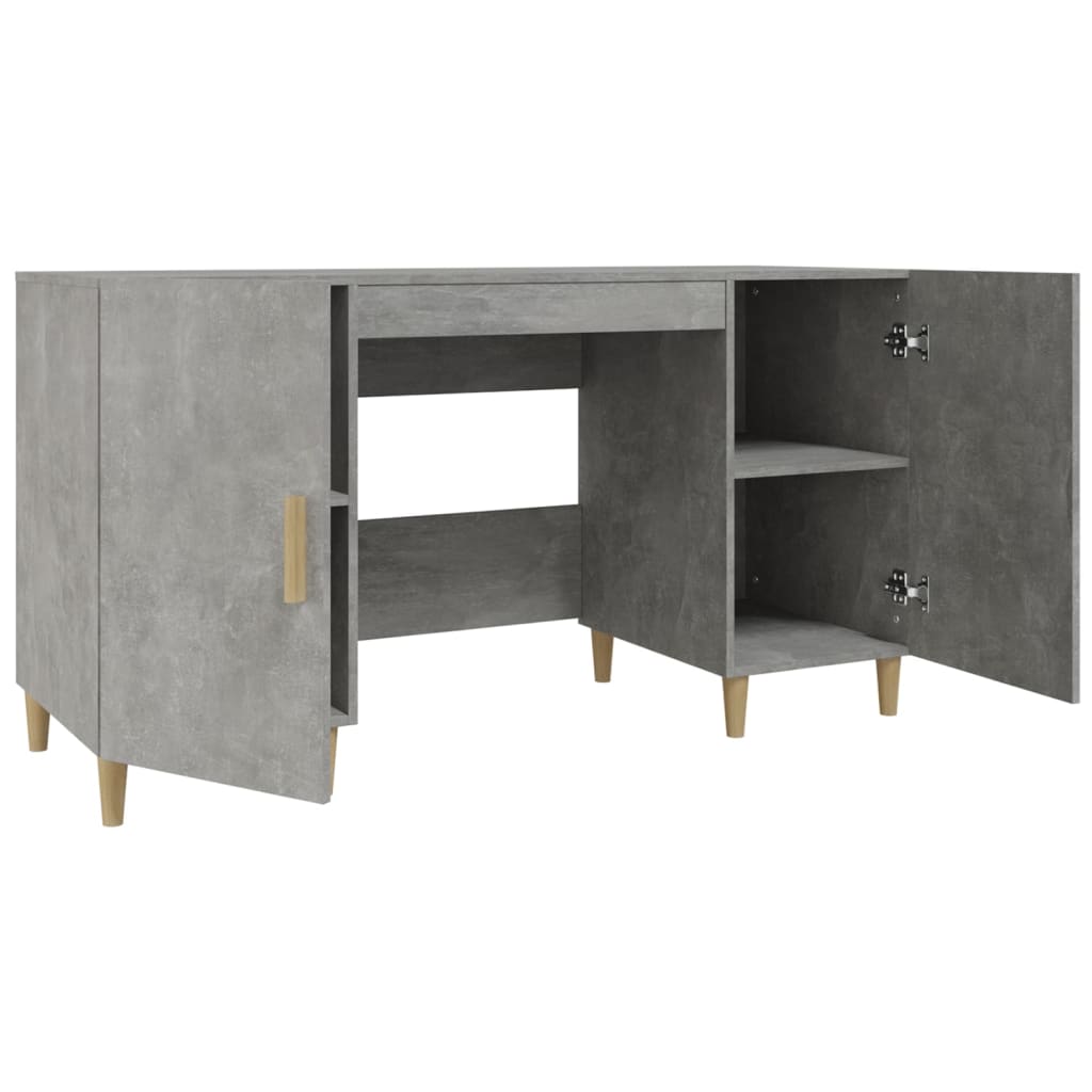 Bureau 140X50X75 Cm Bewerkt Hout