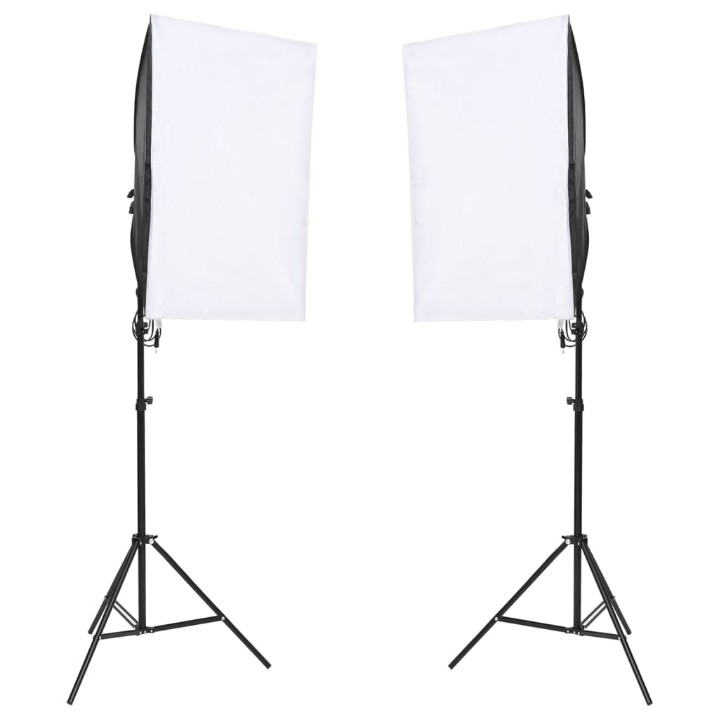 Fotostudioset Met Lichtset, Achtergrondscherm En Reflector