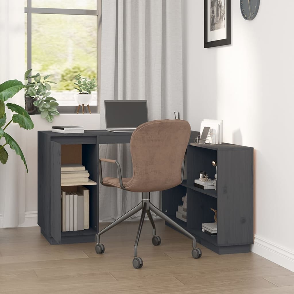 Bureau 110X50X75 Cm Massief Grenenhout