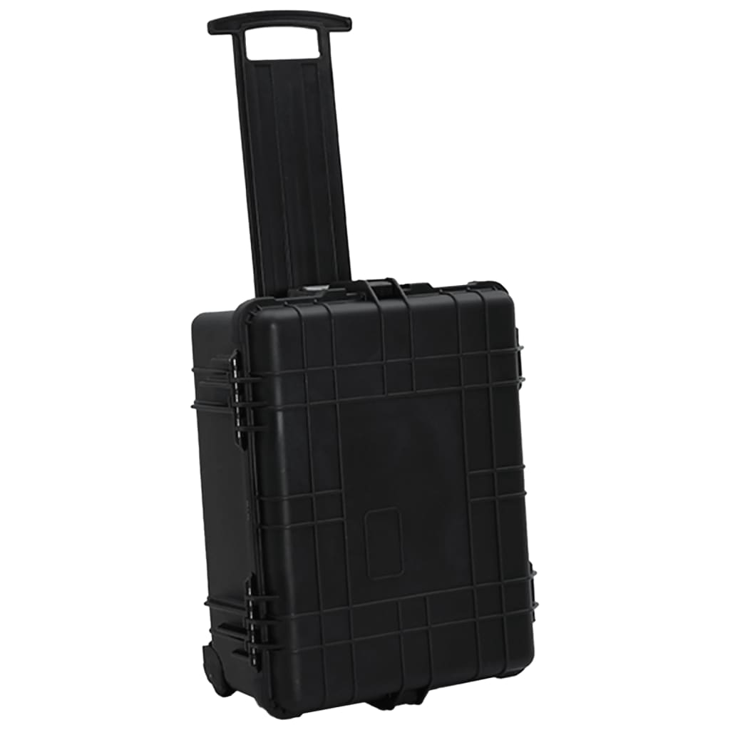 Flightcase Op Wieltjes Pp Zwart