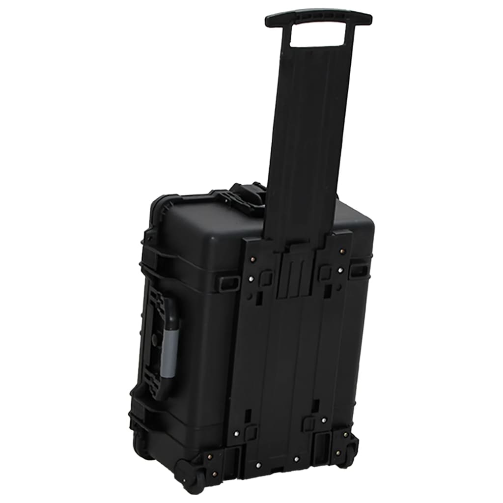 Flightcase Op Wieltjes Pp Zwart