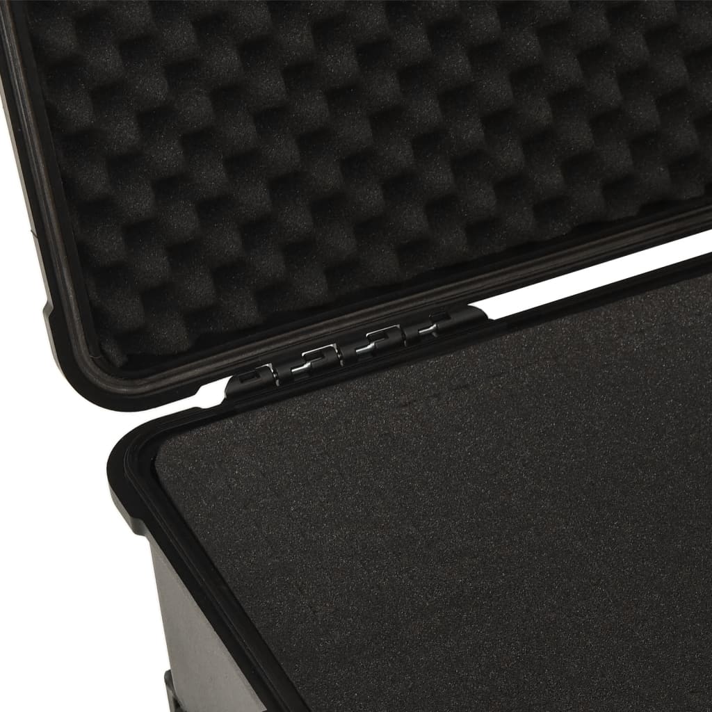 Flightcase Op Wieltjes Pp Zwart