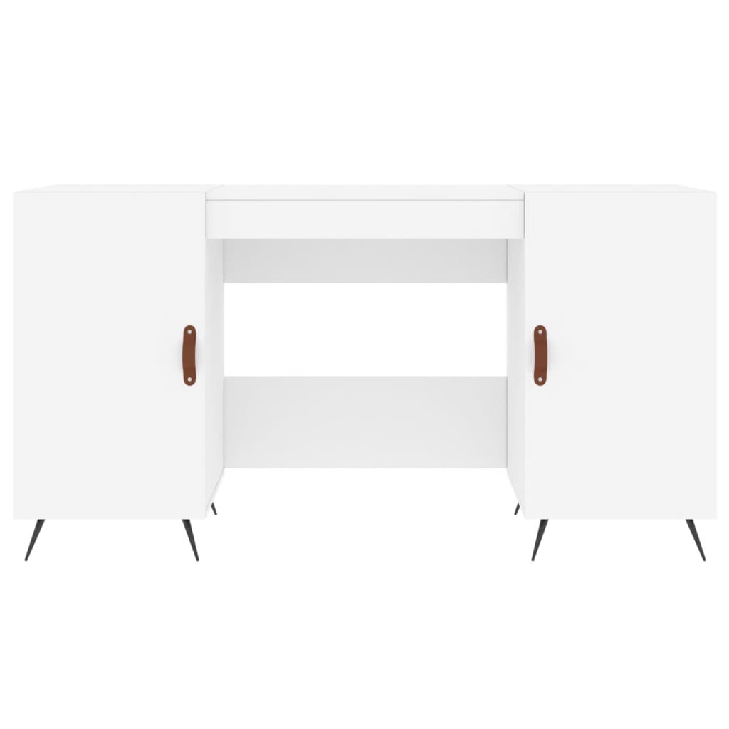 Bureau 140X50X75 Cm Bewerkt Hout