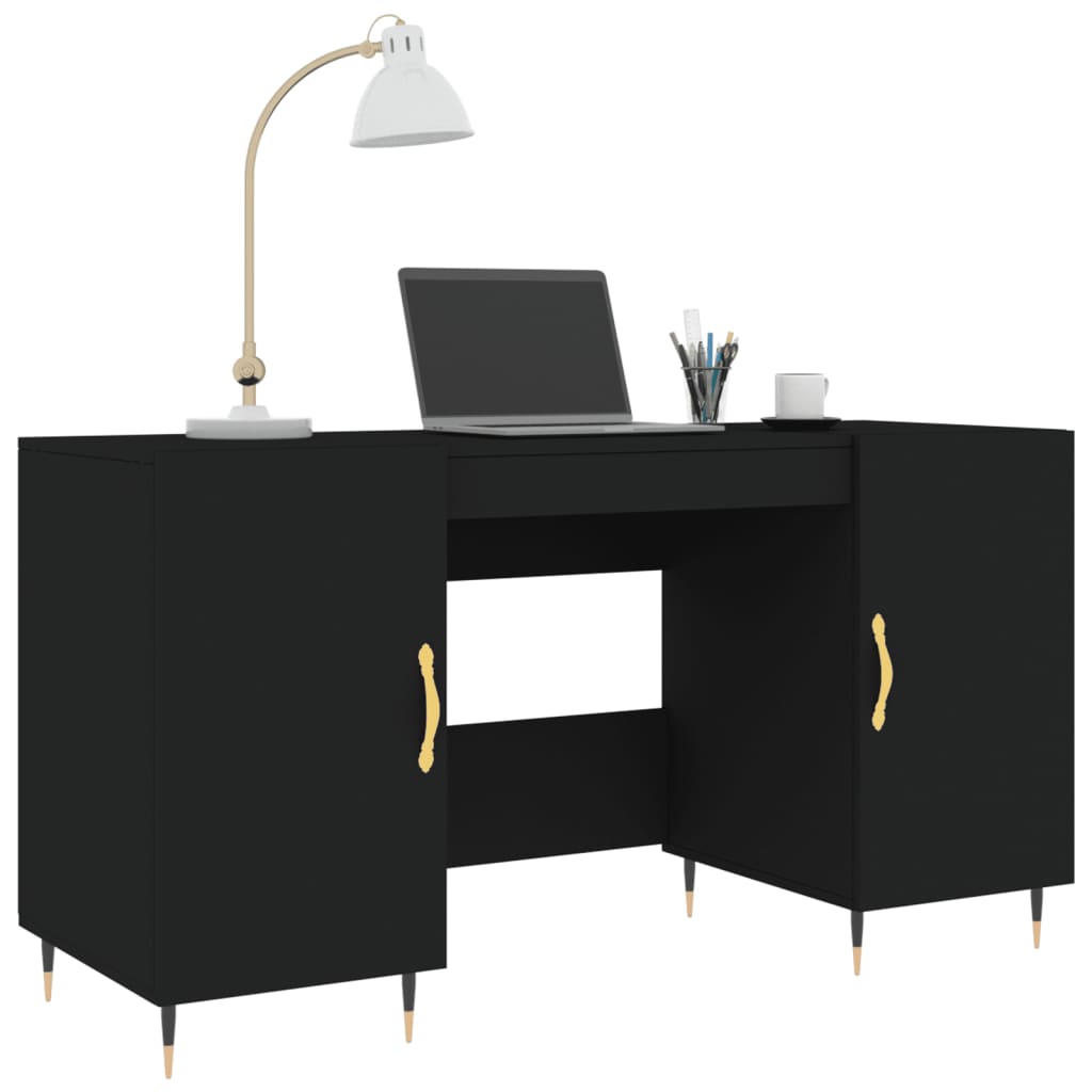 Bureau 140X50X75 Cm Bewerkt Hout