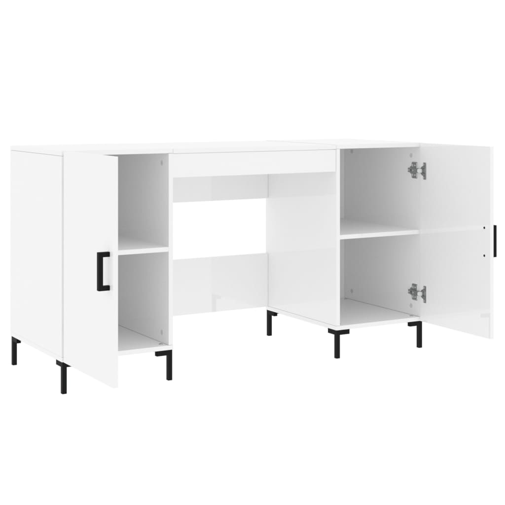 Bureau 140X50X75 Cm Bewerkt Hout