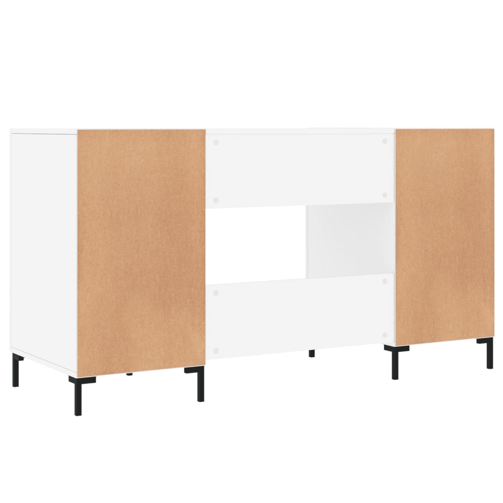 Bureau 140X50X75 Cm Bewerkt Hout