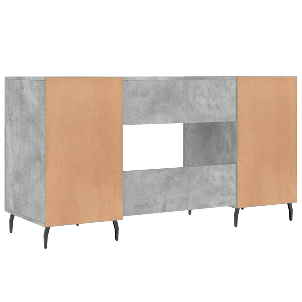 Bureau 140X50X75 Cm Bewerkt Hout