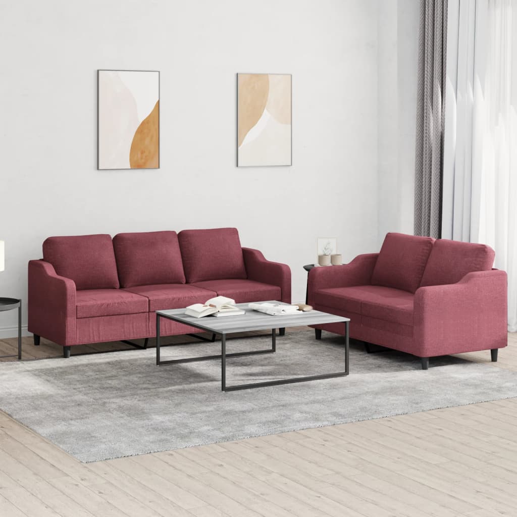 2-Delige Loungeset Stof