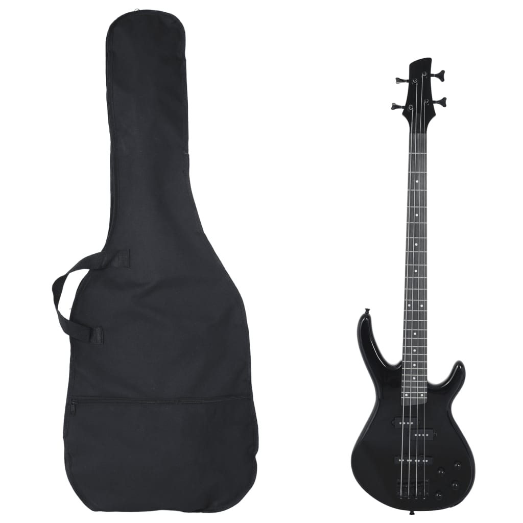 Basgitaar Voor Beginners Elektrisch Met Tas 4/4 46"