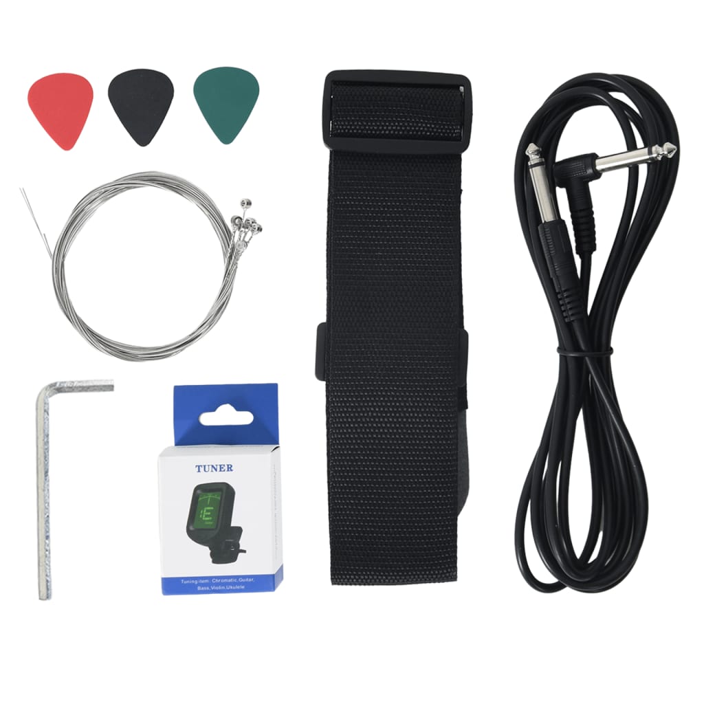 Gitaar Voor Beginners Elektrisch Met Tas 4/4 39"