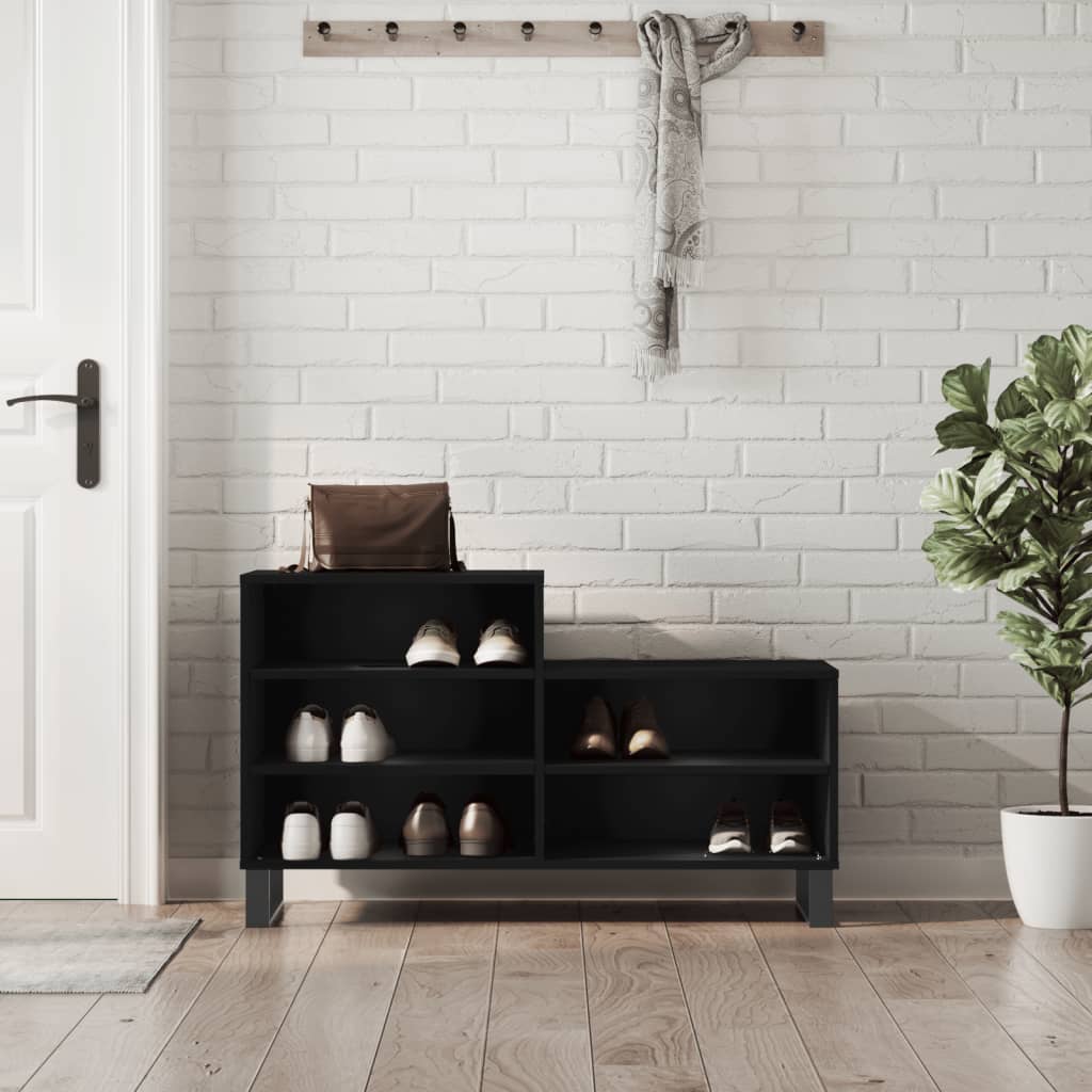 Schoenenkast 102X36X60 Cm Bewerkt Hout