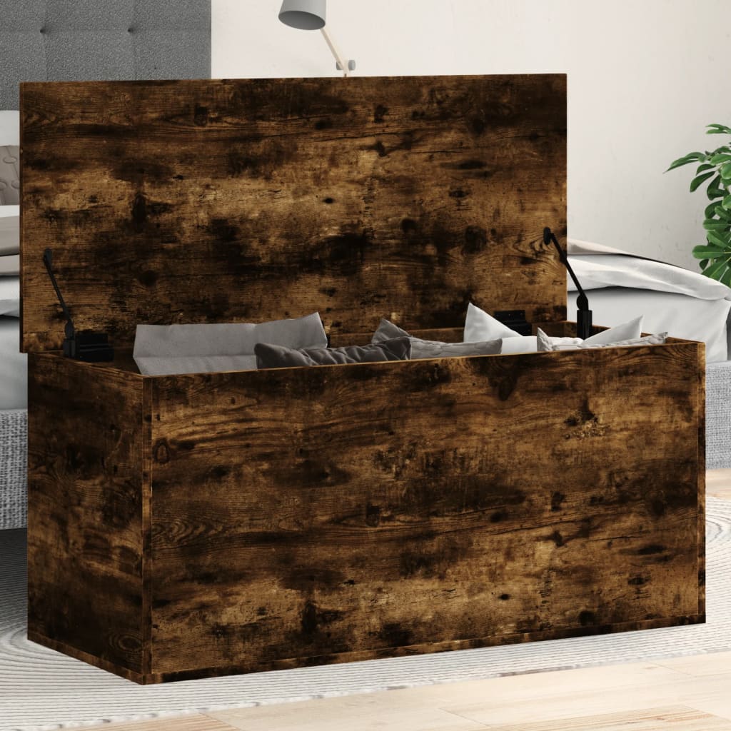 Opbergkist Bewerkt Hout