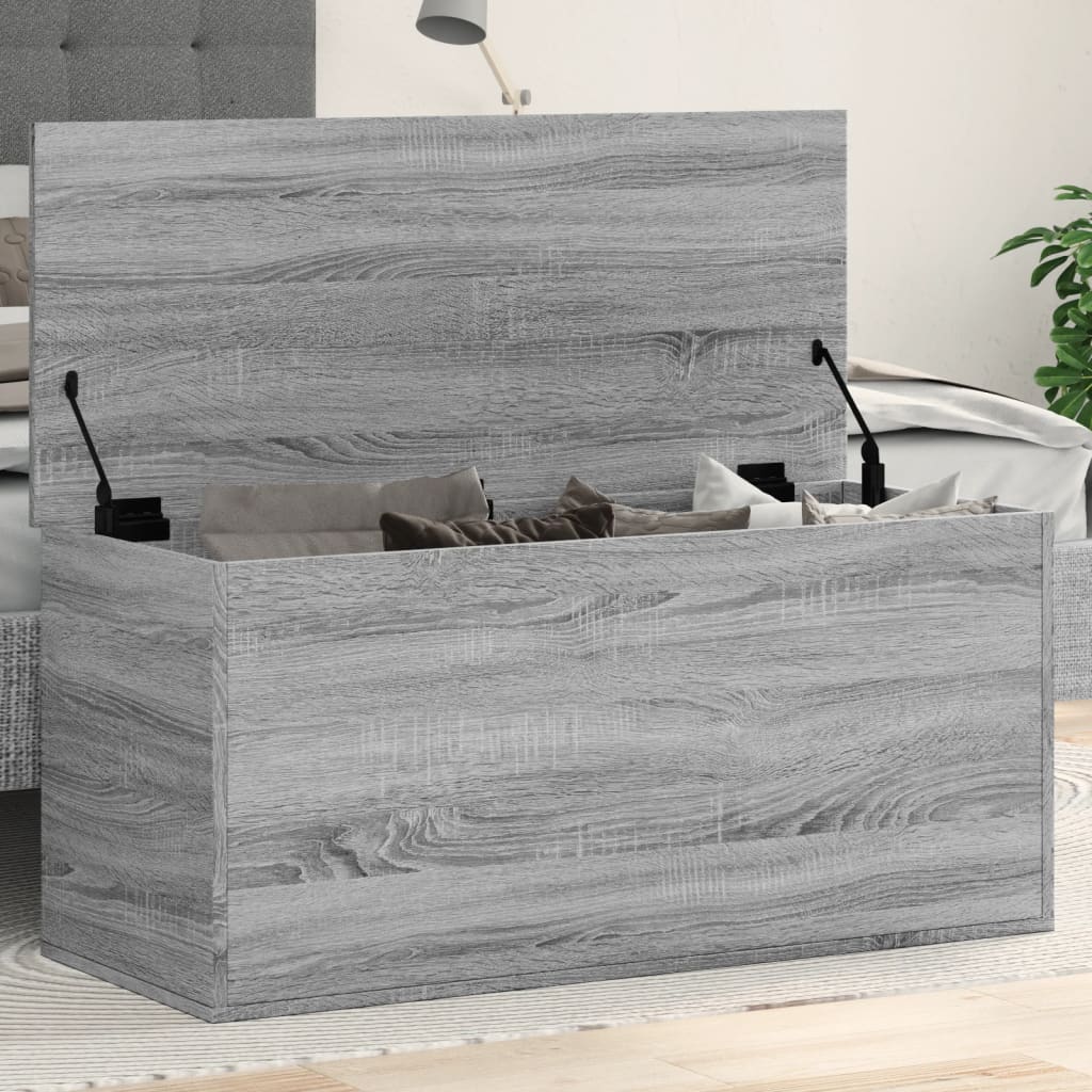 Opbergkist Bewerkt Hout