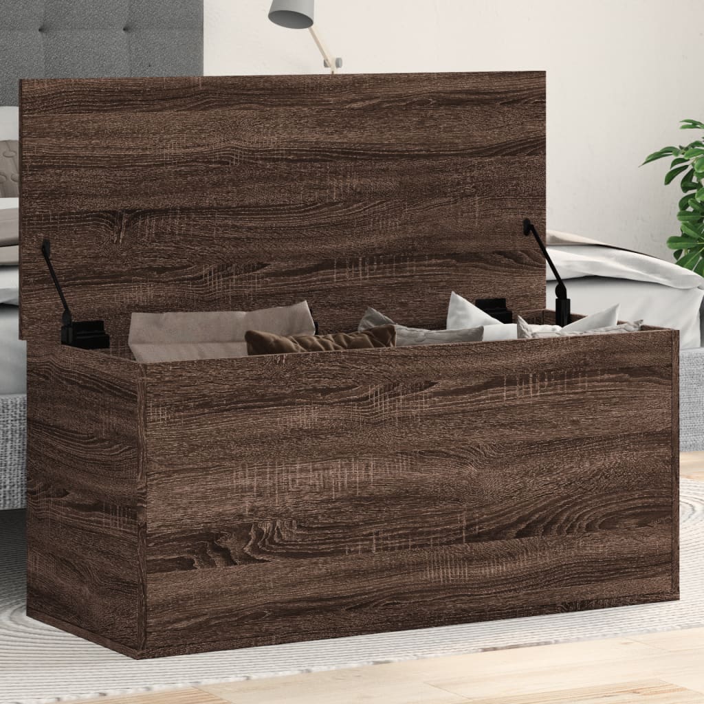 Opbergkist Bewerkt Hout