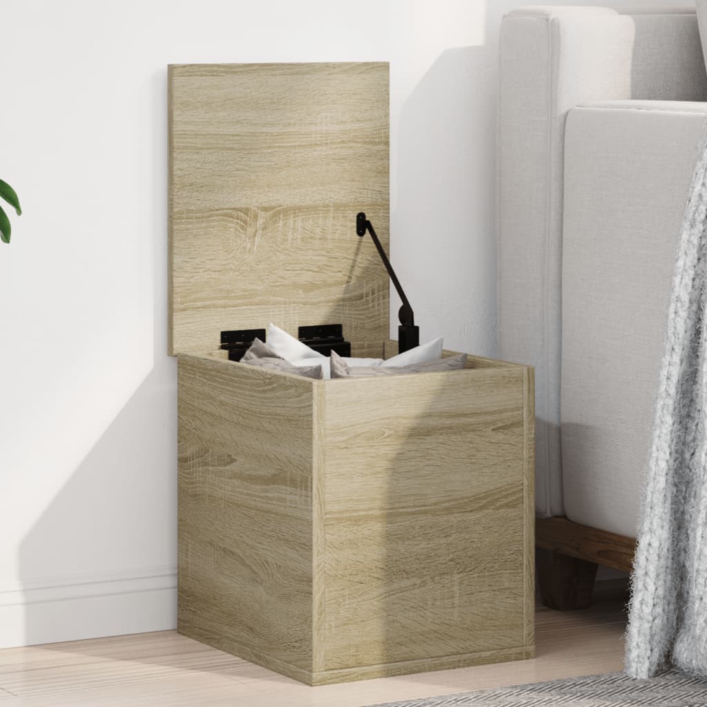 Opbergkist Bewerkt Hout