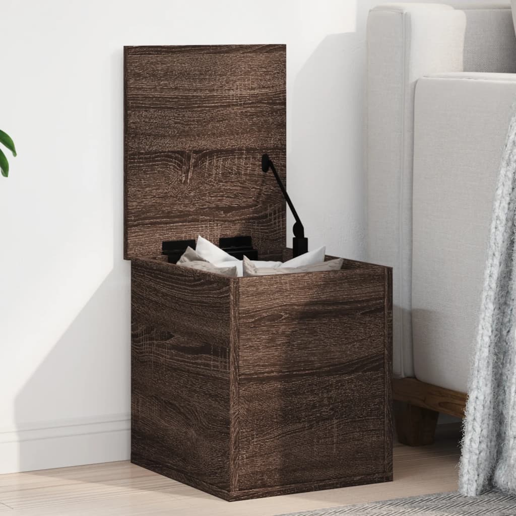 Opbergkist Bewerkt Hout