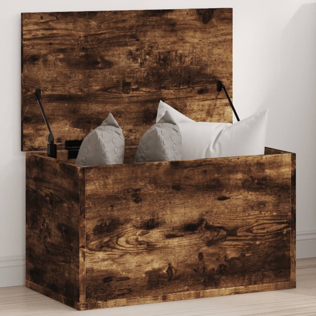 Opbergkist Bewerkt Hout