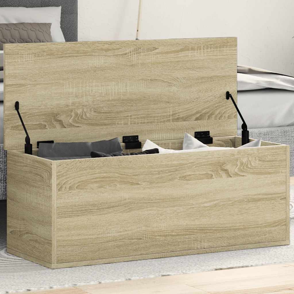 Opbergkist Bewerkt Hout