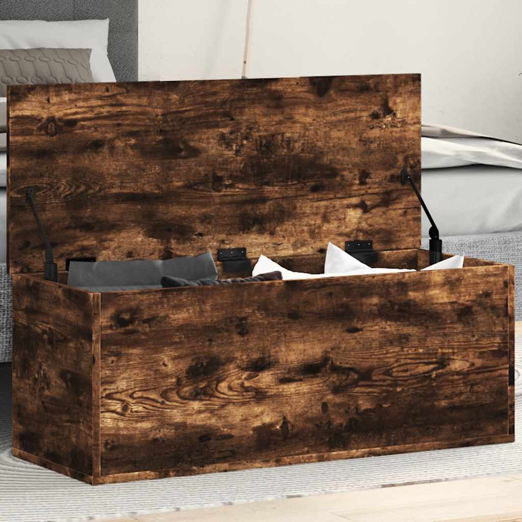 Opbergkist Bewerkt Hout