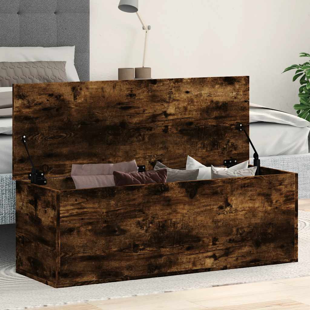 Opbergkist Bewerkt Hout
