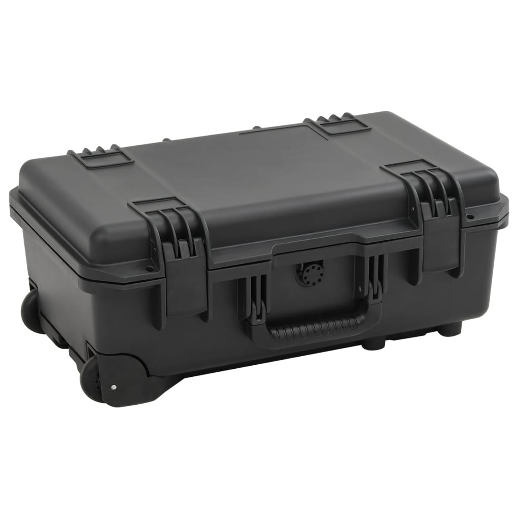 Flightcase Op Wieltjes Pp Zwart