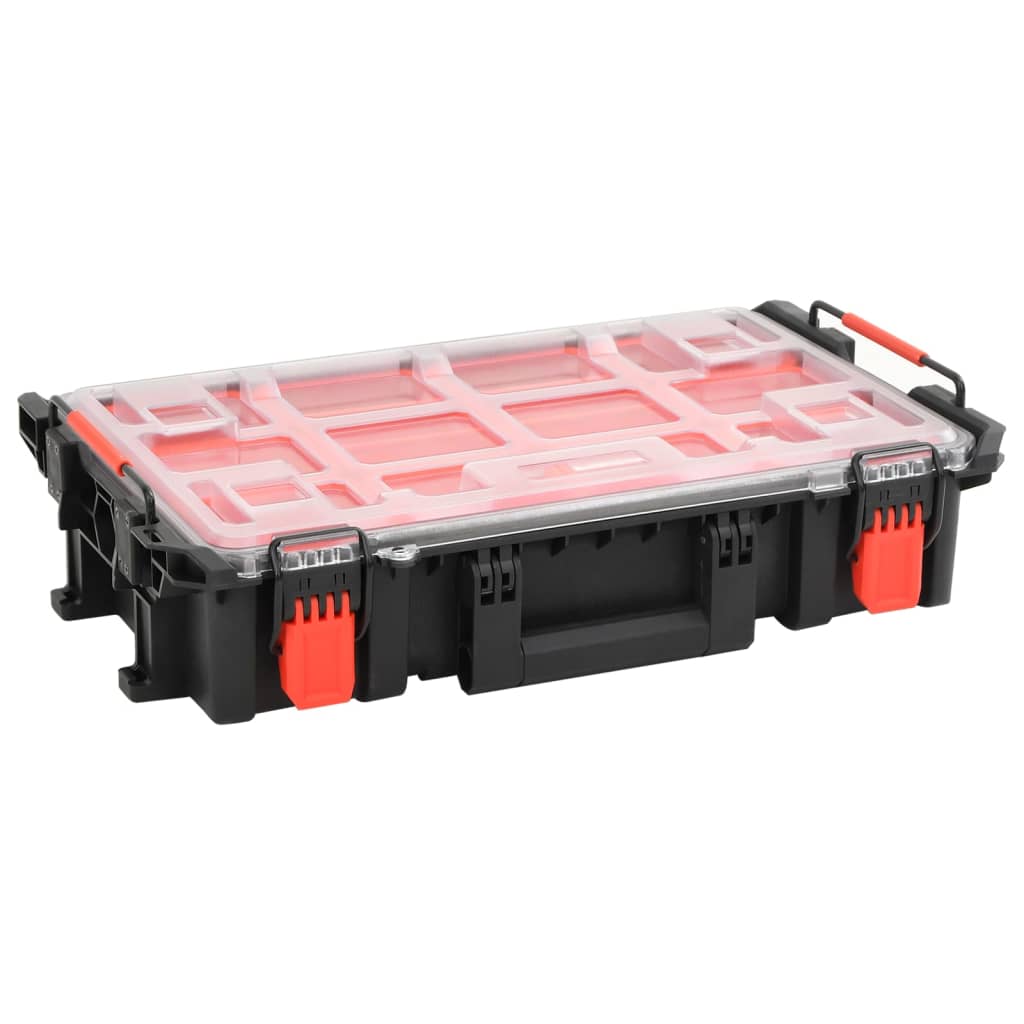 Flightcase Draagbaar 57X35X32,5 Cm Pp Zwart