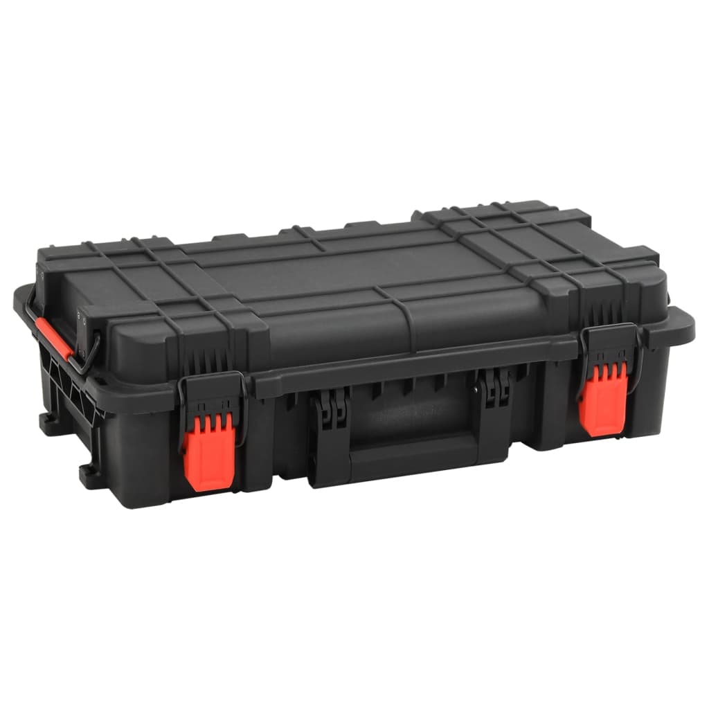 Flightcase Draagbaar 57X35X32,5 Cm Pp Zwart