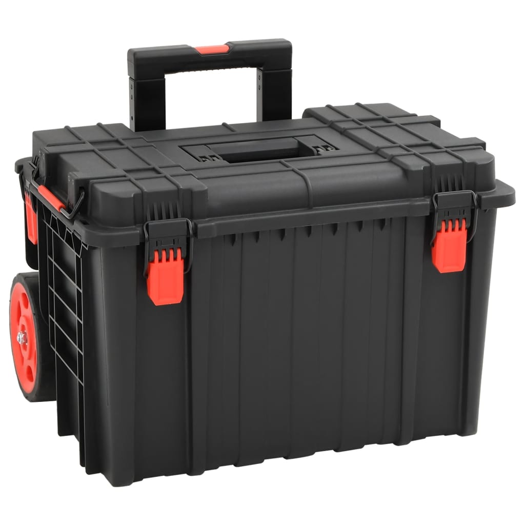 Flightcase Draagbaar 57X35X32,5 Cm Pp Zwart