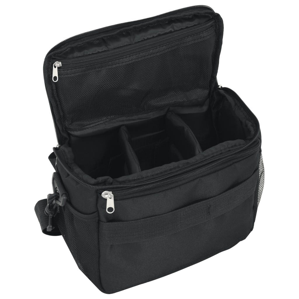 Cameratas Met Waterdichte Hoes Oxford Stof Zwart