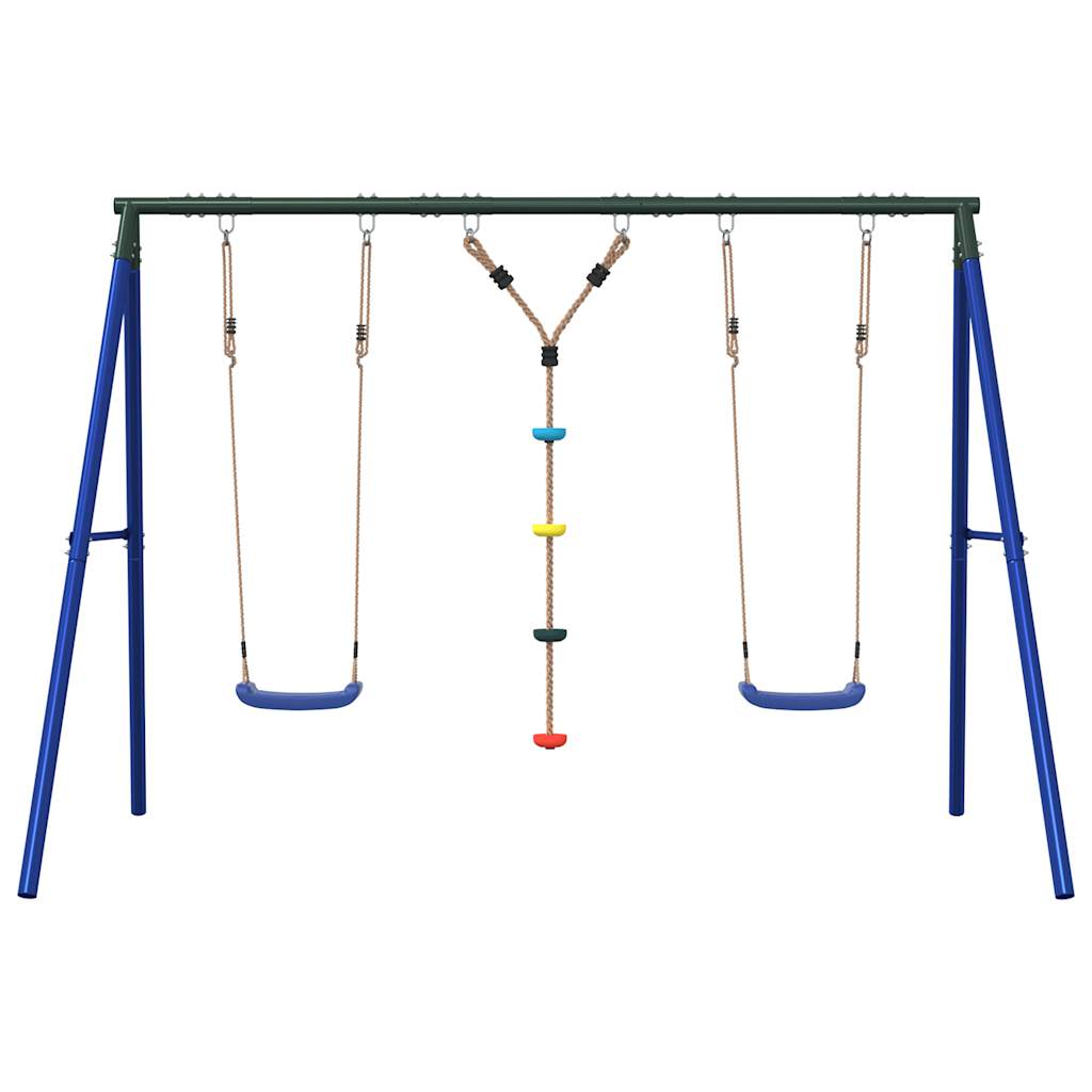 Schommelset Met Schommels En Klimtouw Met Schijven