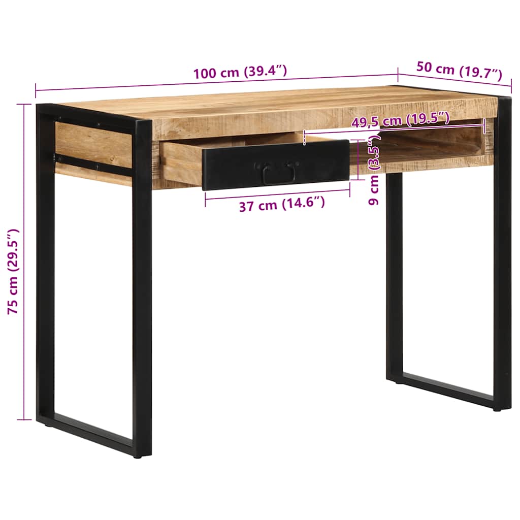 Bureau 100X50X75 Cm