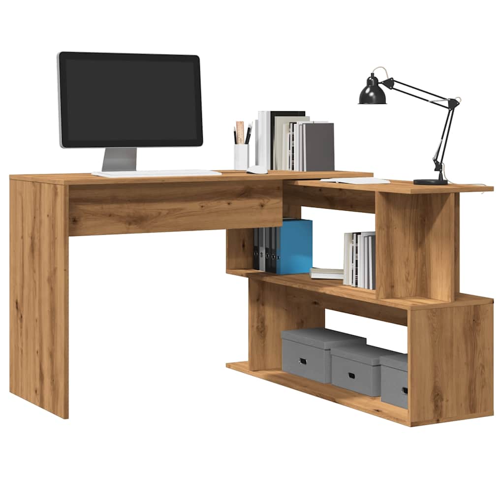Hoekbureau 200X50X76 Cm Bewerkt Hout