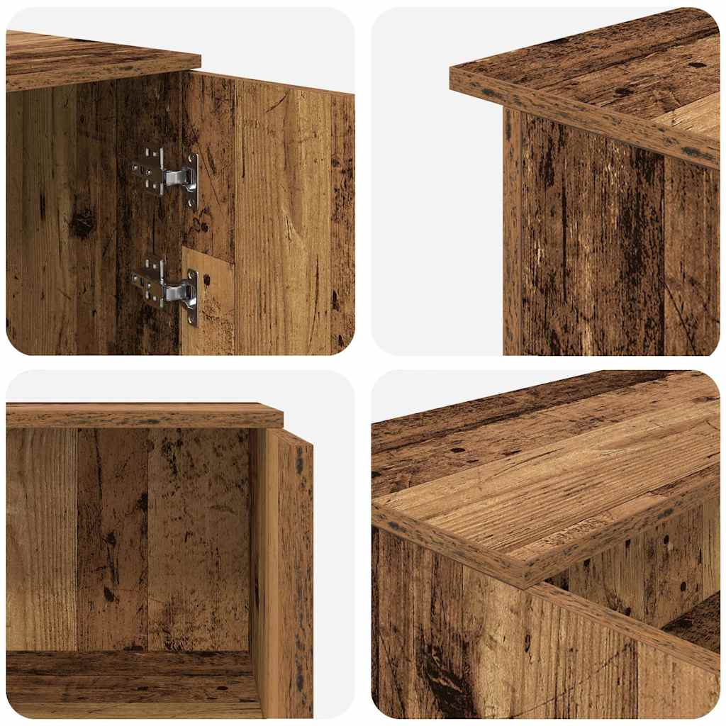 Receptiebalie 135X50X103,5 Cm Bewerkt Hout Kleurig