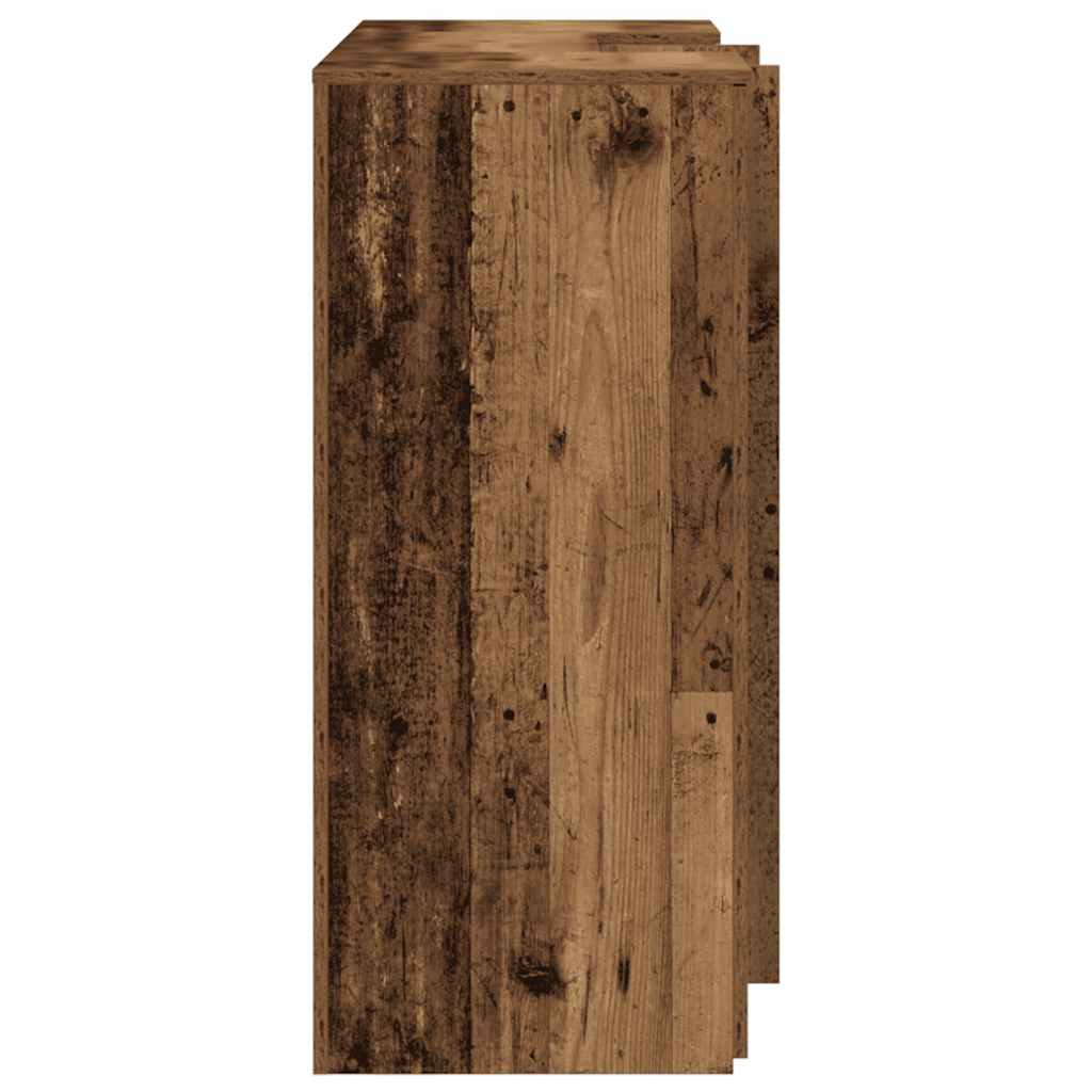 Receptiebalie 135X50X103,5 Cm Bewerkt Hout Kleurig