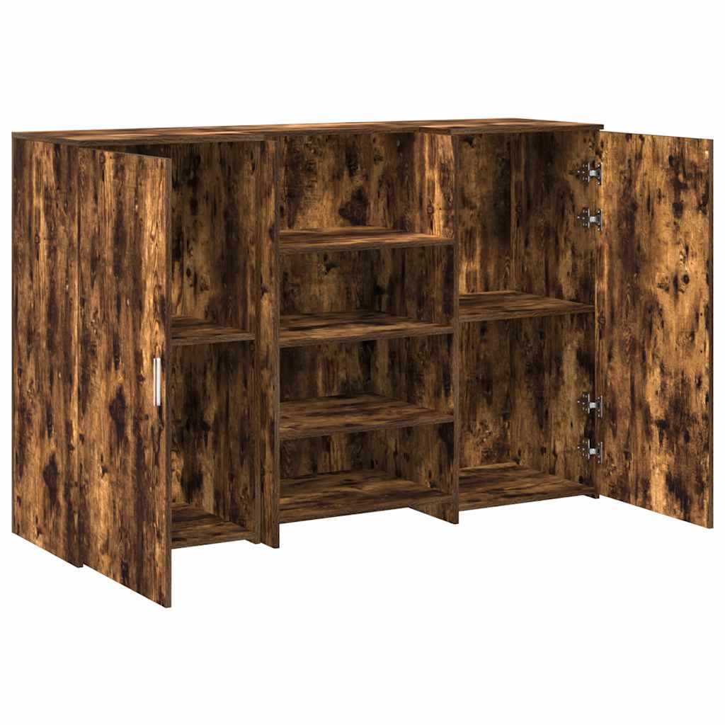Receptiebalie 155X50X103,5 Cm Bewerkt Hout Kleurig