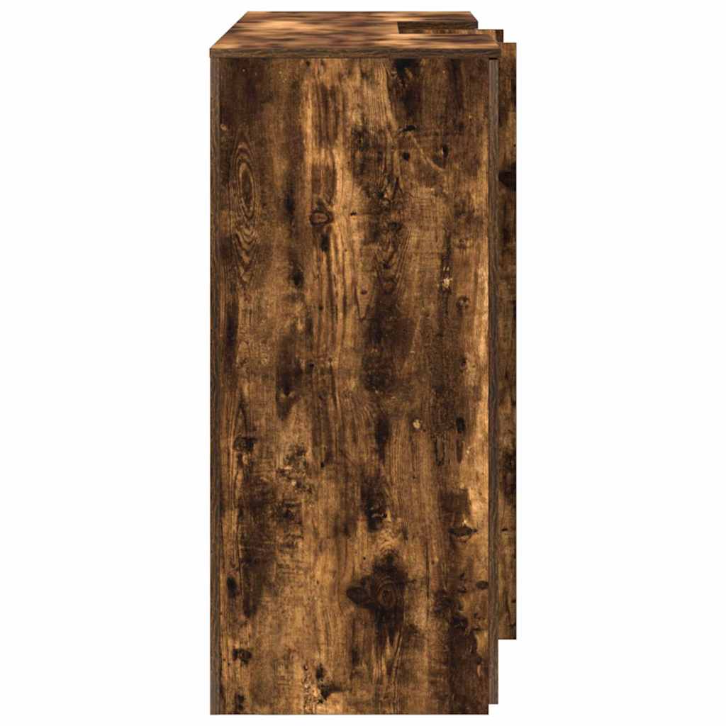 Receptiebalie 155X50X103,5 Cm Bewerkt Hout Kleurig