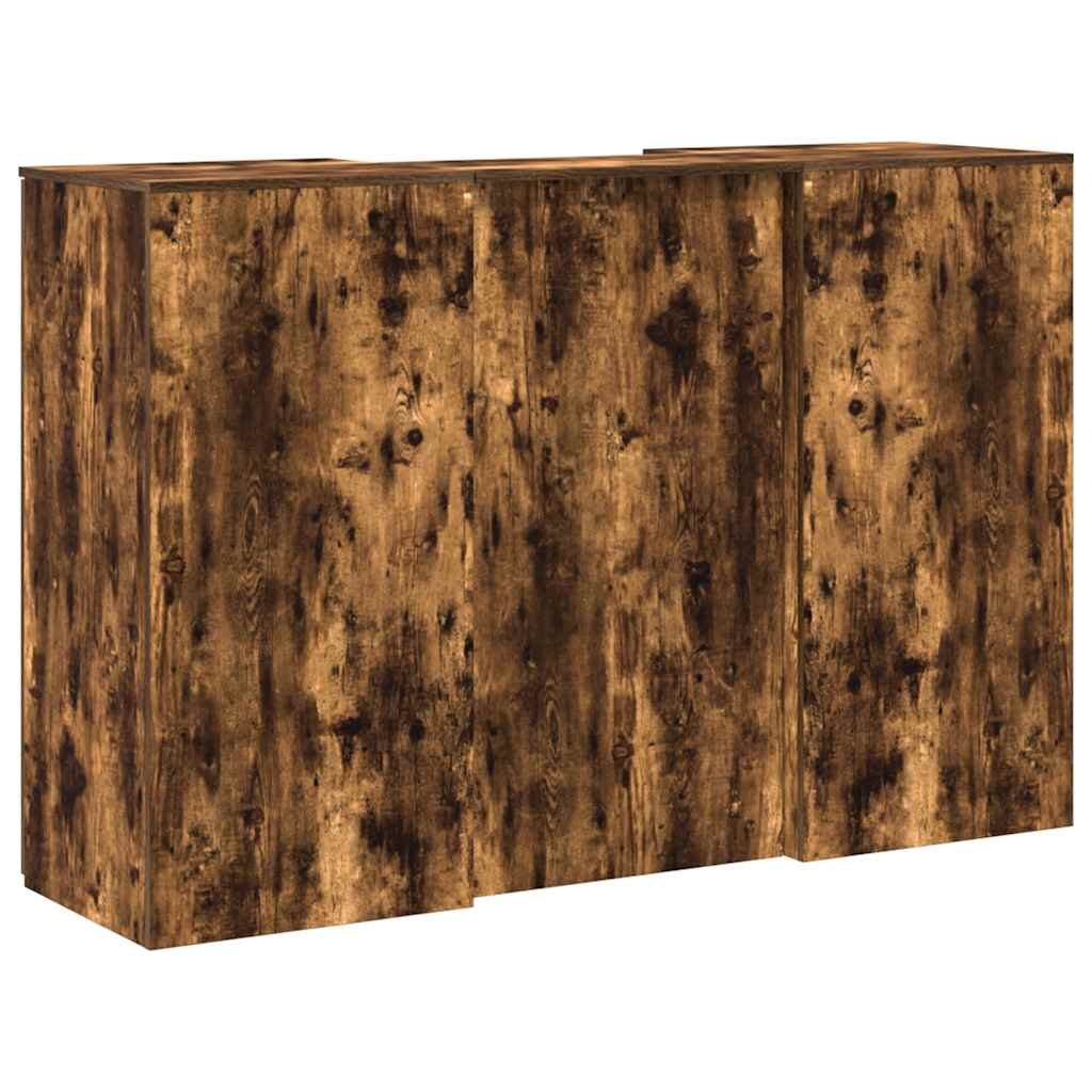 Receptiebalie 155X50X103,5 Cm Bewerkt Hout Kleurig