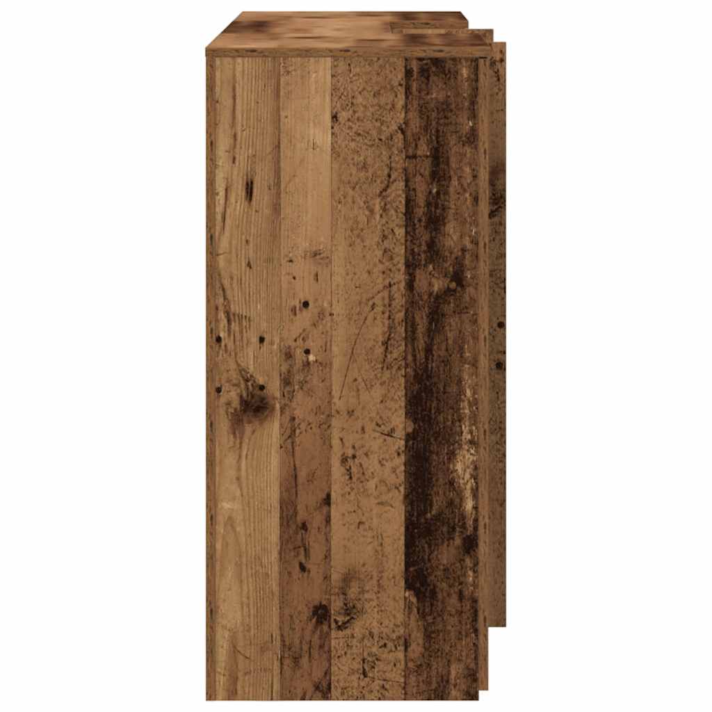 Receptiebalie 155X50X103,5 Cm Bewerkt Hout Kleurig