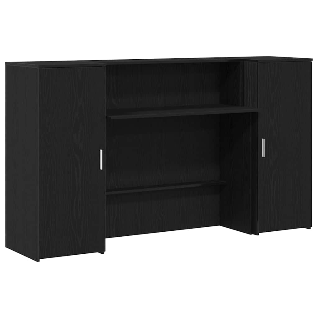 Receptiebalie 180X50X103,5 Cm Bewerkt Hout Eikenkleur