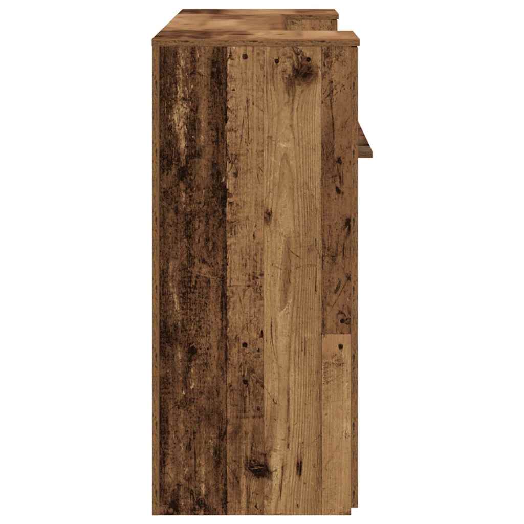 Receptiebalie 180X50X103,5 Cm Bewerkt Hout Kleurig